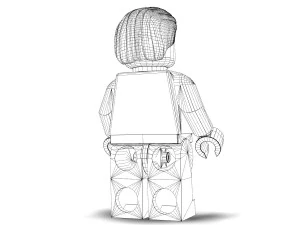 hawkeye lego 3D Model