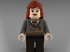 hermoine lego Modèle 3D
