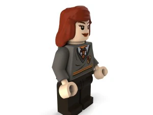 hermoine lego 3D Model