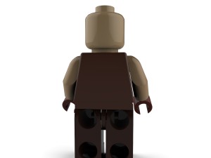hunter orc lego 3D Model