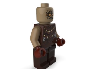 hunter orc lego 3D Model