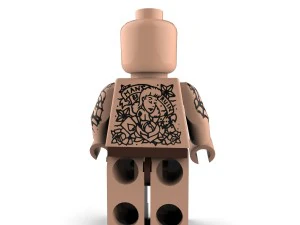 ink enthusiast lego 3D Model