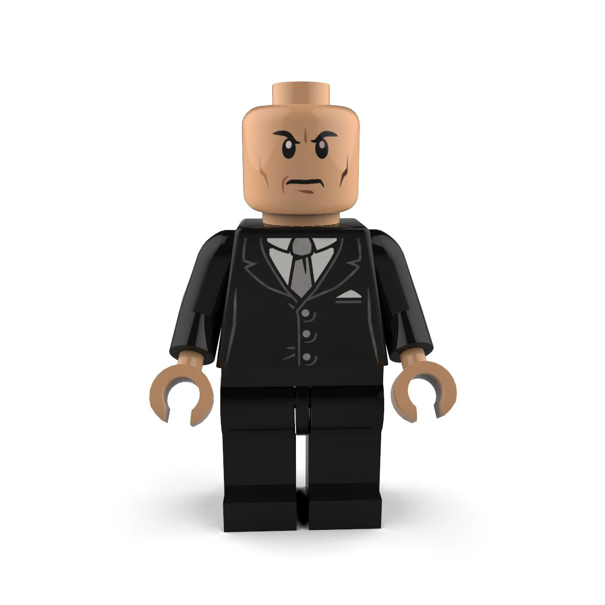lex luthor lego 3D Model .c4d .max .obj .3ds .fbx .stl .blend 