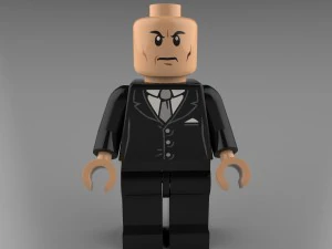 lex luthor lego 3D Model