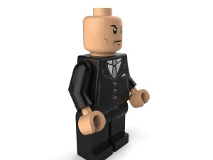 lex luthor lego 3D Model
