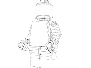 lex luthor lego 3D Model