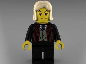 lucious malfoy lego Model 3D