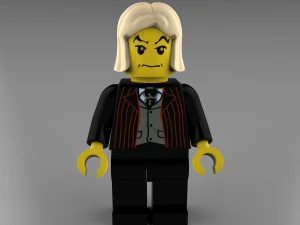 lucious malfoy lego 3D Model