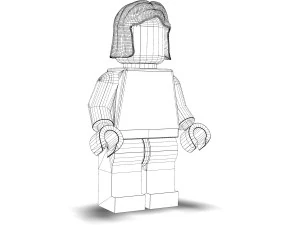 lucious malfoy lego 3D Model