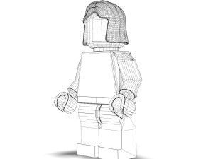 lucious malfoy lego Model 3D