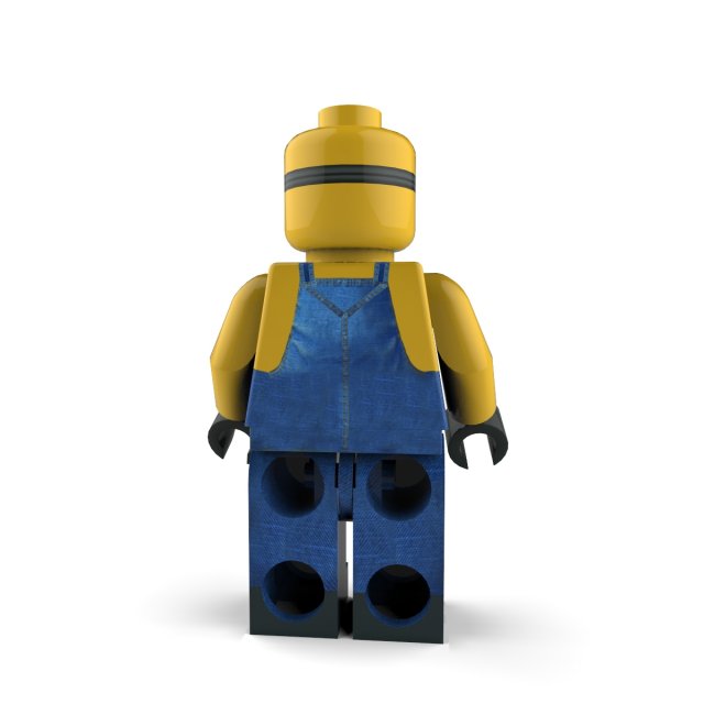 minion smarteye 3Dモデル .c4d .max .obj .3ds .fbx .stl .blend 