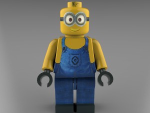 minion surprised 3D मॉडल