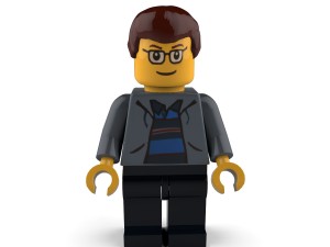 peter parker lego Modèle 3D