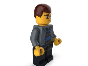 peter parker lego 3D Model