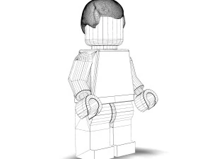 peter parker lego 3D Model