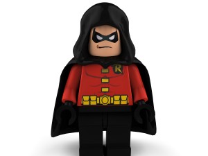 robin lego 3D मॉडल