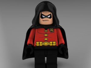 robin lego Model 3D