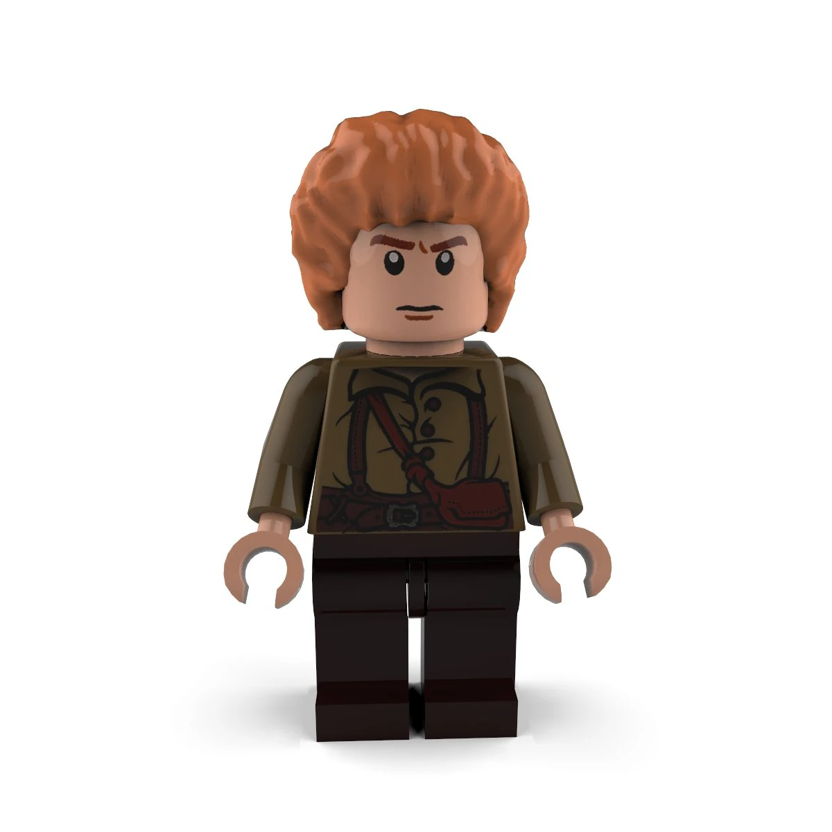 samwise gamgee lego 3D Model .c4d .max .obj .3ds .fbx .stl .blend 