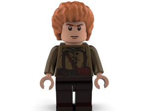 samwise gamgee lego Modello 3D