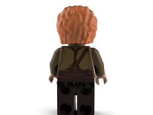 samwise gamgee lego 3D Model