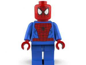 spiderman lego 3D Model