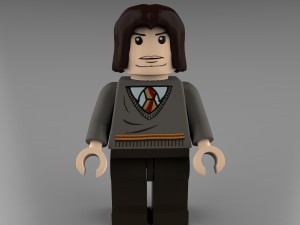 student lego 3D-Modell
