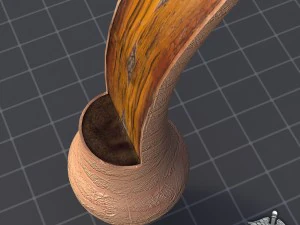 hair anatomy 3D Model