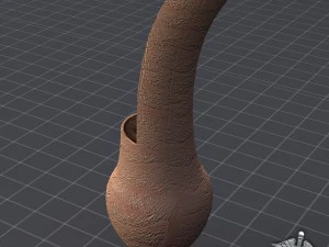 hair anatomy 3D Model