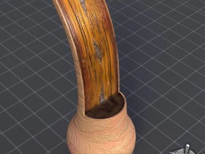 hair anatomy 3D Model