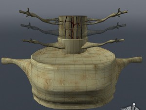 spinal cord anatomy 3D Model