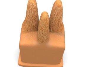 microbiology digestive villi 3D Model