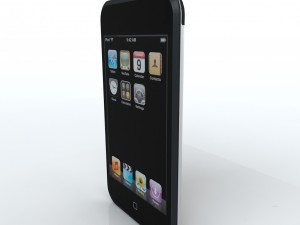 touch 1st gen low poly Modello 3D