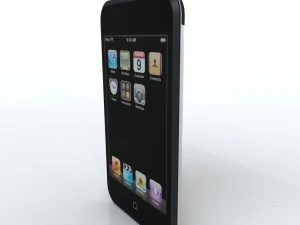 Touch Low Poly der 1. Generation 3D Modell