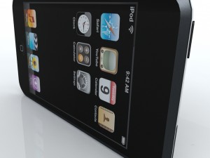 touch 1st gen low poly Modello 3D