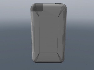 touch 1st gen low poly Modello 3D