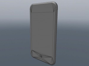touch 1st gen low poly Modello 3D