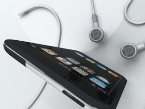 touch 1st gen with earphones 3D Модель