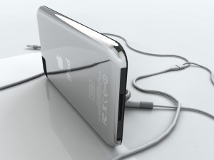 touch 1st gen with earphones 3D Модель