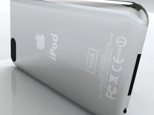 tocca low poly di seconda generazione Modello 3D