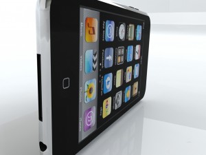 touch 2nd gen low poly 3D Модель