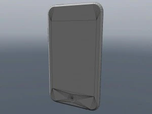 tocca low poly di seconda generazione Modello 3D