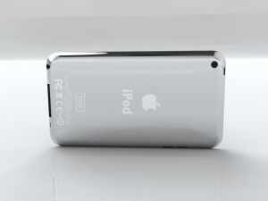 touch 4th gen low poly 3D 모델