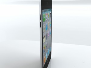 touch 4th gen low poly 3D 모델