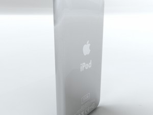 touch 4th gen low poly 3D 모델