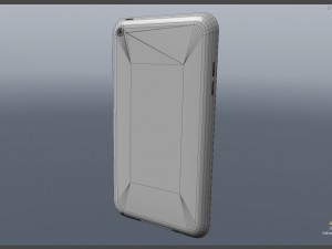 touch 4th gen low poly 3D 모델