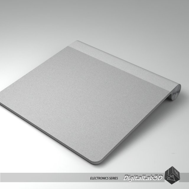 magic trakpad 3D 模型 .c4d .max .obj .3ds .fbx .stl .blend 