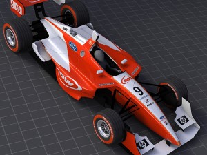 2006 champ car cdw-rusport team 3D Model
