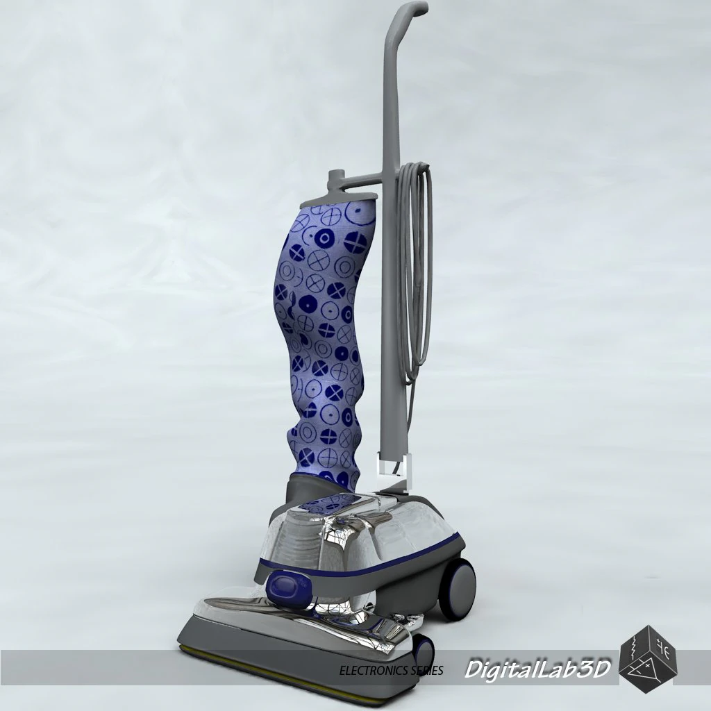 vacuum cleaner 3D Model .c4d .max .obj .3ds .fbx .stl .blend 