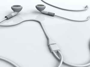 earphones Model 3D