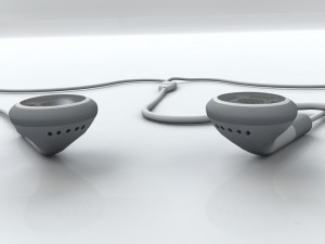 earphones Model 3D